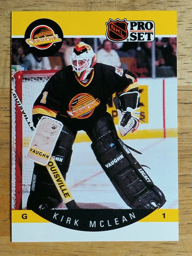 1990-91 Pro Set #302 Kirk McLean
