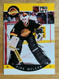 1990-91 Pro Set #302 Kirk McLean