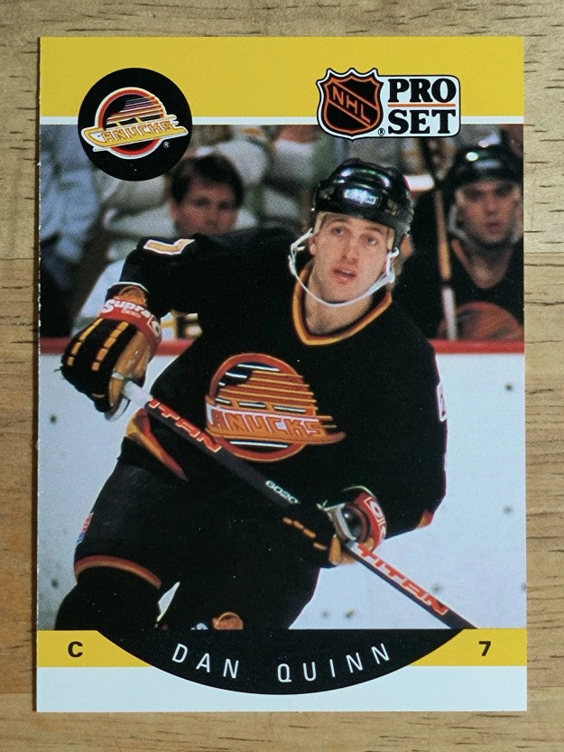 1990-91 Pro Set #303 Dan Quinn