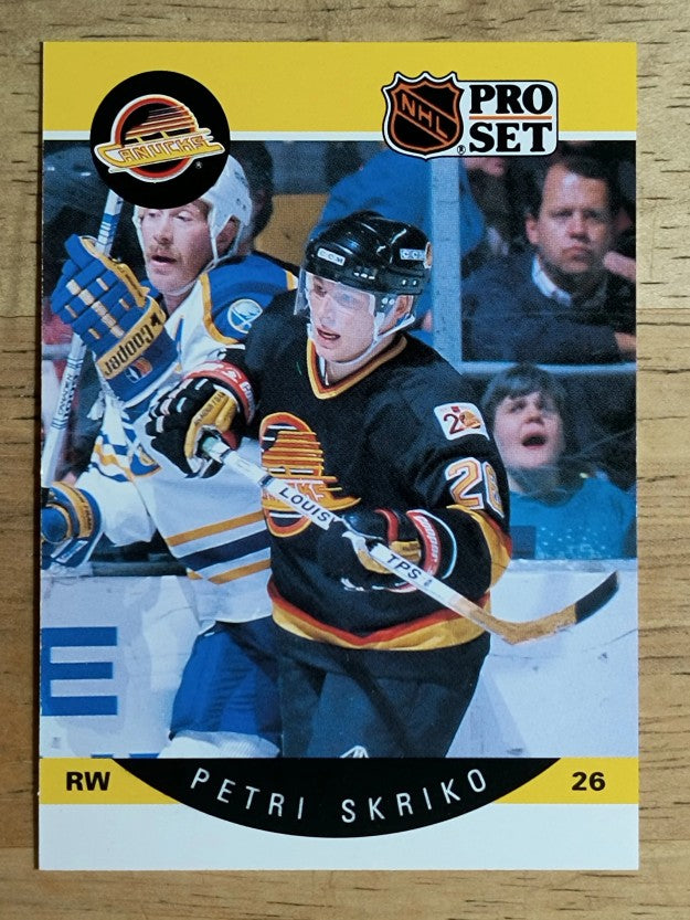 1990-91 Pro Set #306 Petri Skriko