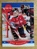 1990-91 Pro Set #307 Don Beaupre