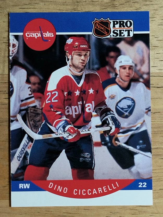 1990-91 Pro Set #308 Dino Ciccarelli