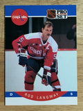 1990-91 Pro Set #314 Rod Langway