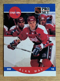 1990-91 Pro Set #317 Alan May RC