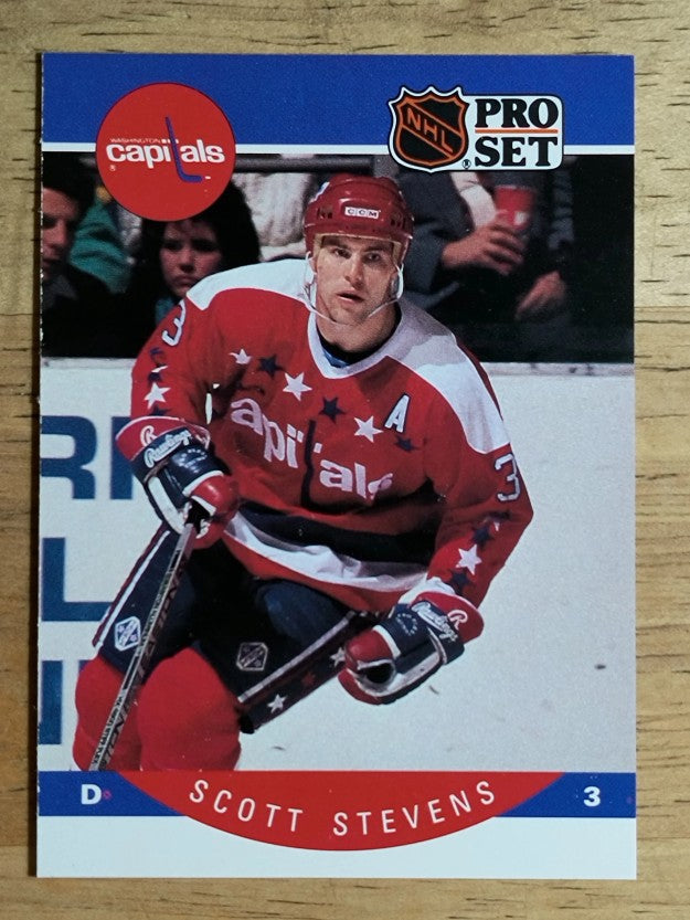 1990-91 Pro Set #321 Scott Stevens