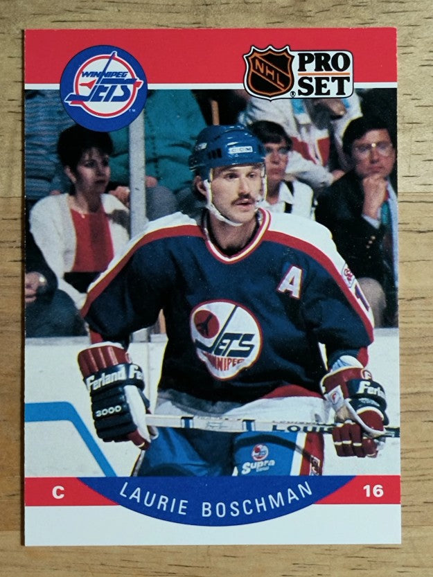 1990-91 Pro Set #324 Laurie Boschman