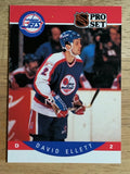 1990-91 Pro Set #326 Dave Ellett