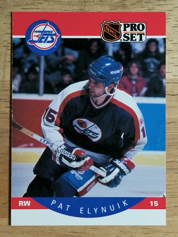1990-91 Pro Set #327 Pat Elynuik