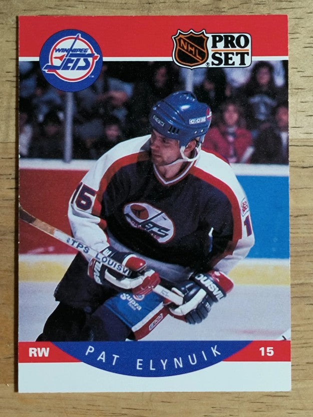 1990-91 Pro Set #327 Pat Elynuik