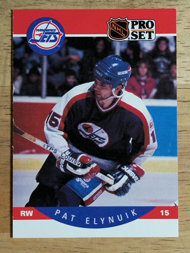 1990-91 Pro Set #327 Pat Elynuik