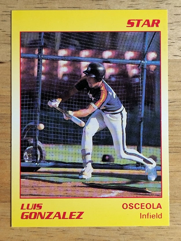 1989 Star #15 Luis Gonzalez