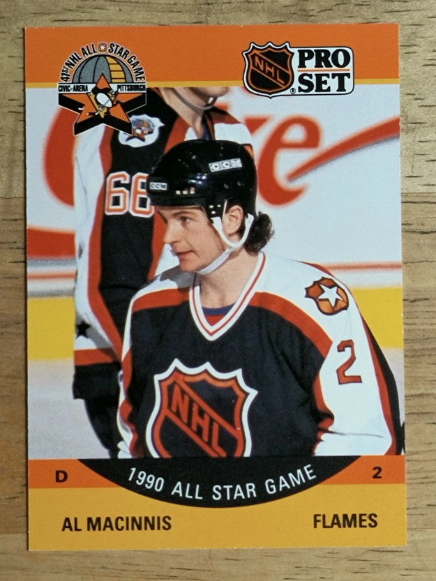 1990-91 Pro Set #337 Al MacInnis AS