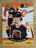 1990-91 Pro Set #337 Al MacInnis AS