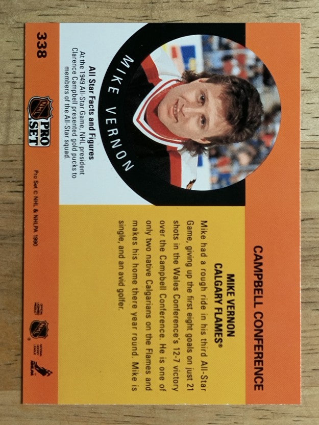 1990-91 Pro Set #338 Mike Vernon AS
