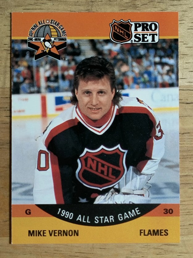 1990-91 Pro Set #338 Mike Vernon AS