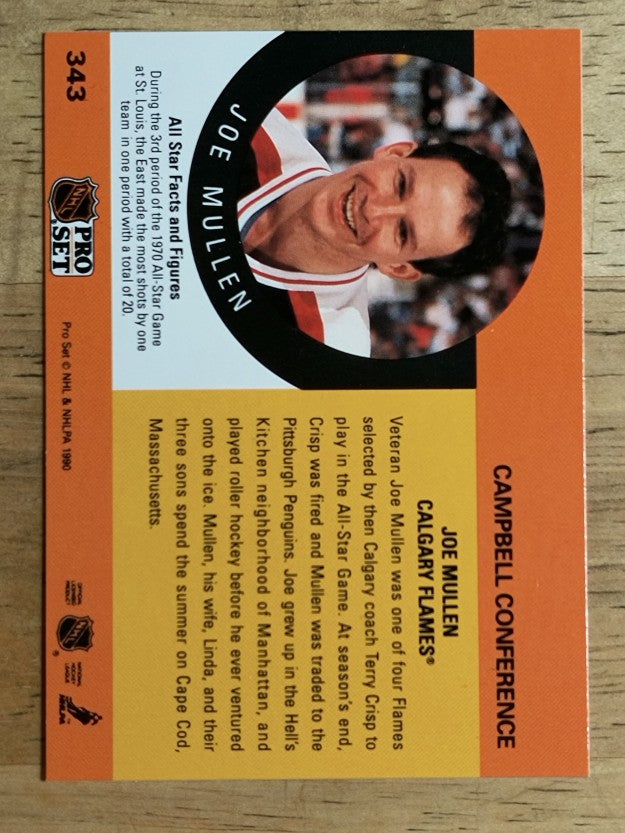 1990-91 Pro Set #343 Joe Mullen AS