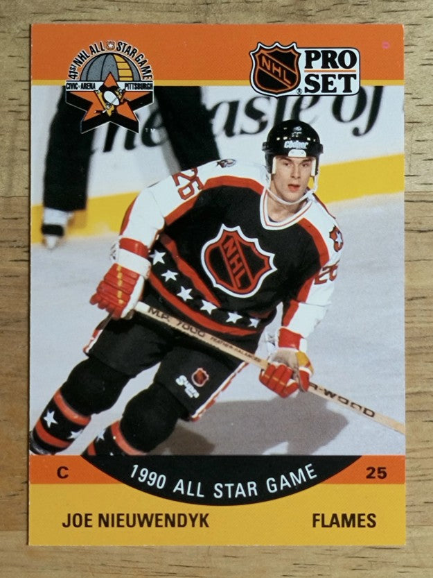 1990-91 Pro Set #344 Joe Nieuwendyk AS