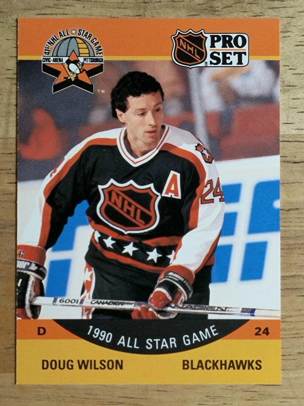 1990-91 Pro Set #346 Doug Wilson AS
