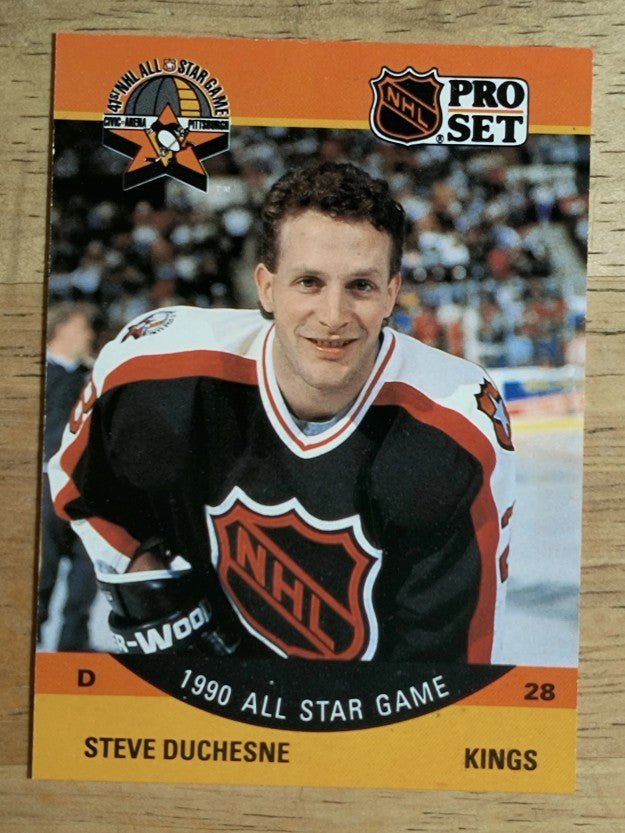 1990-91 Pro Set #350 Steve Duchesne AS