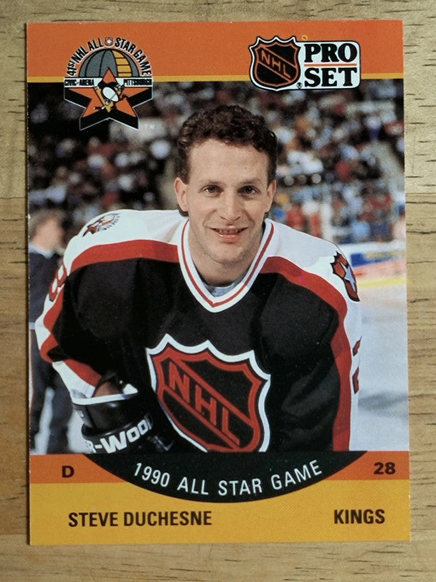 1990-91 Pro Set #350 Steve Duchesne AS