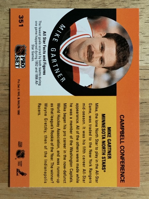 1990-91 Pro Set #351 Mike Gartner AS