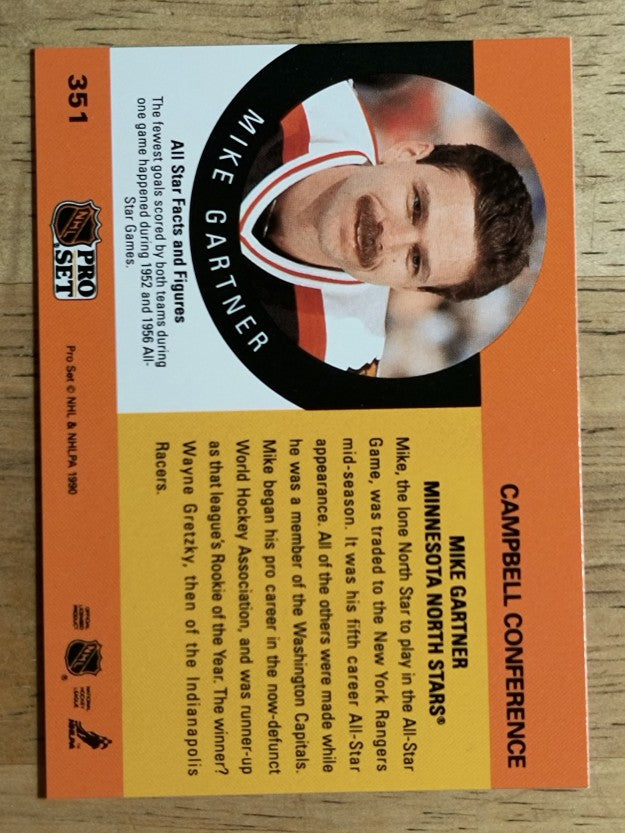 1990-91 Pro Set #351 Mike Gartner AS