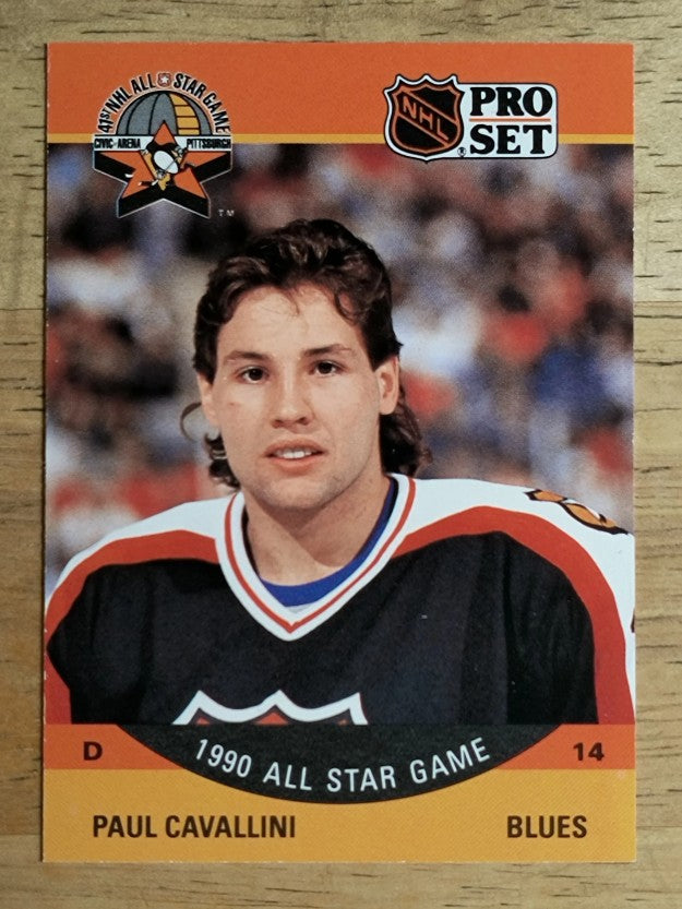 1990-91 Pro Set #353 Paul Cavallini AS