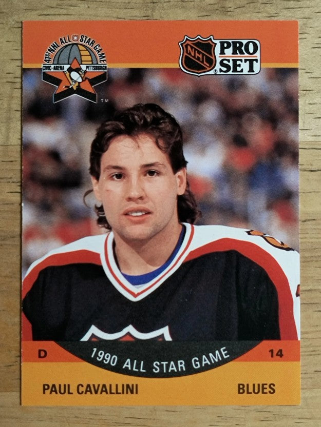 1990-91 Pro Set #353 Paul Cavallini AS