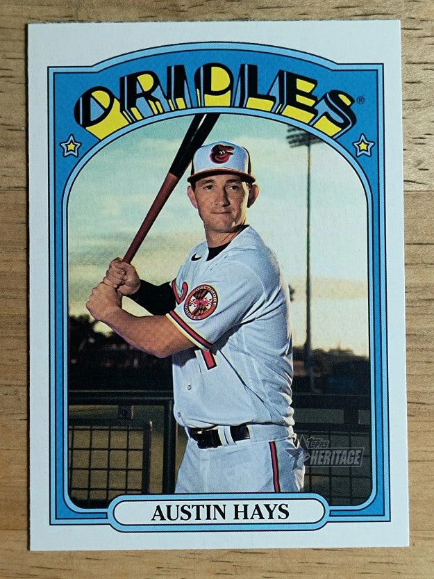 2021 Topps Heritage #53 Austin Hays