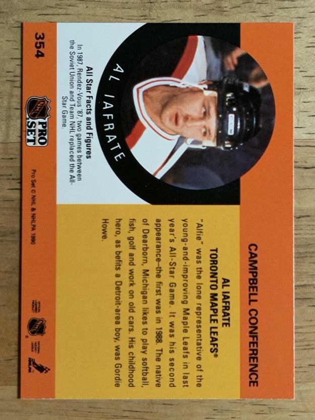 1990-91 Pro Set #354 Al Iafrate AS