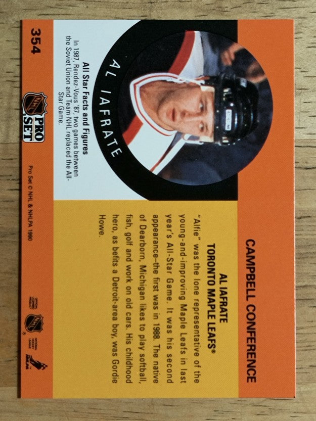 1990-91 Pro Set #354 Al Iafrate AS