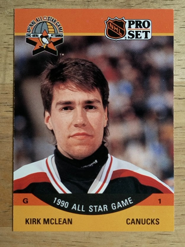 1990-91 Pro Set #355 Kirk McLean AS