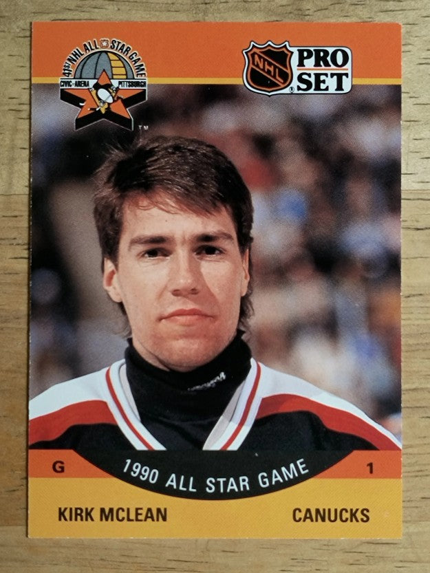 1990-91 Pro Set #355 Kirk McLean AS