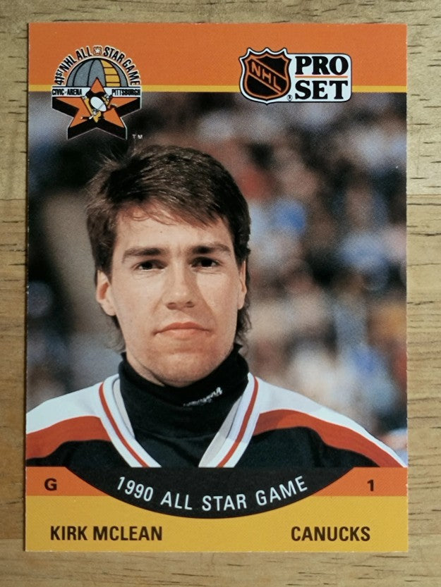 1990-91 Pro Set #355 Kirk McLean AS