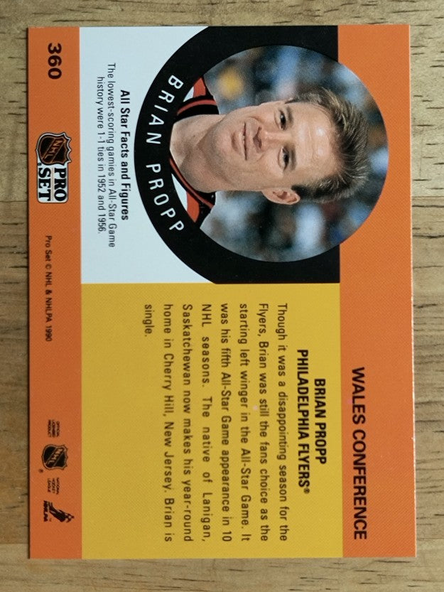 1990-91 Pro Set #360 Brian Propp AS