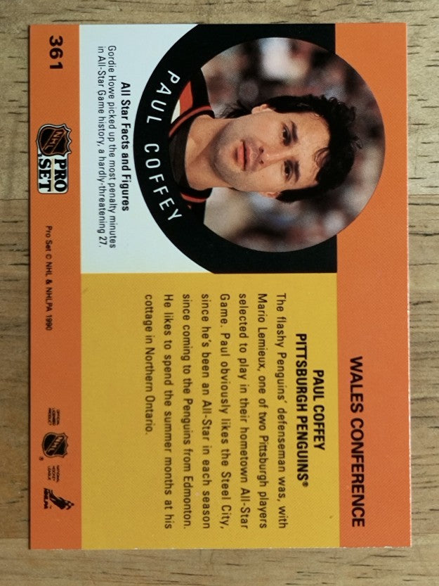 1990-91 Pro Set #361 Paul Coffey AS