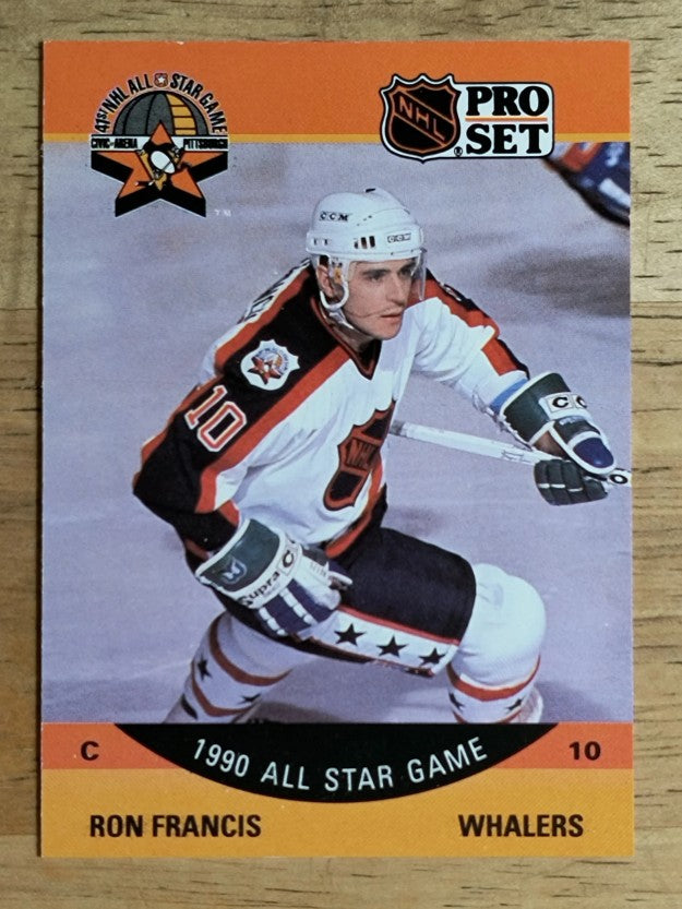 1990-91 Pro Set #367 Ron Francis AS