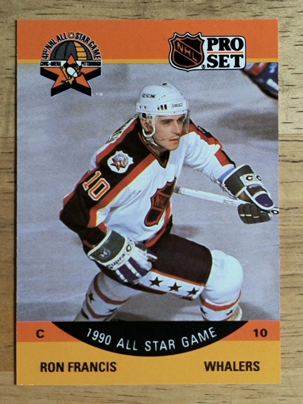 1990-91 Pro Set #367 Ron Francis AS
