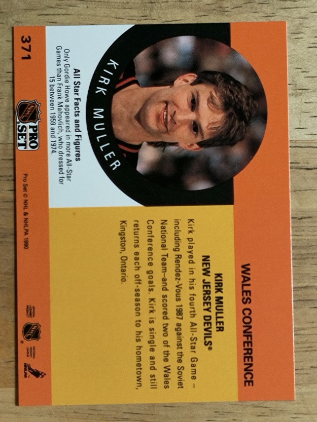 1990-91 Pro Set #371 Kirk Muller AS
