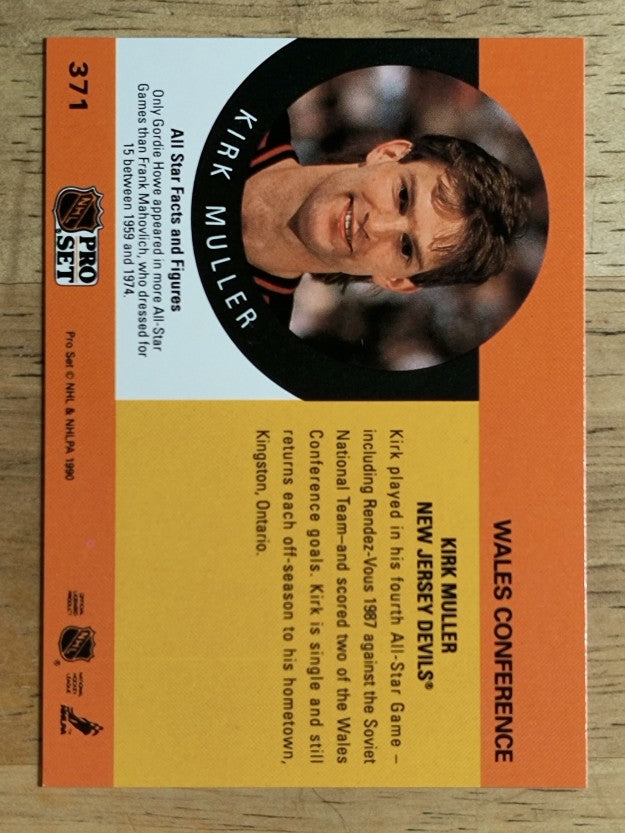 1990-91 Pro Set #371 Kirk Muller AS