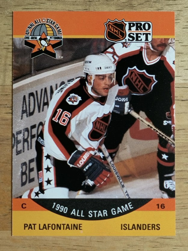 1990-91 Pro Set #372 Pat LaFontaine AS