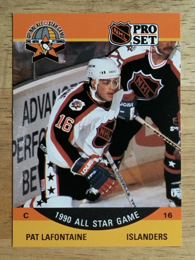 1990-91 Pro Set #372 Pat LaFontaine AS