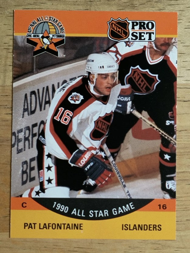 1990-91 Pro Set #372 Pat LaFontaine AS