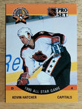 1990-91 Pro Set #376 Kevin Hatcher AS