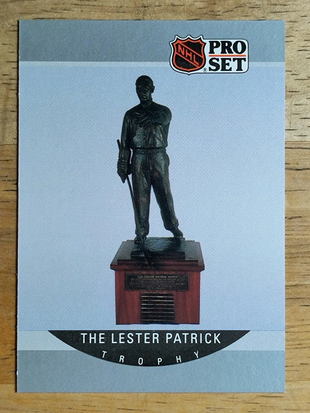 1990-91 Pro Set #385A Len Ceglarski Patrick ERR/NNO back