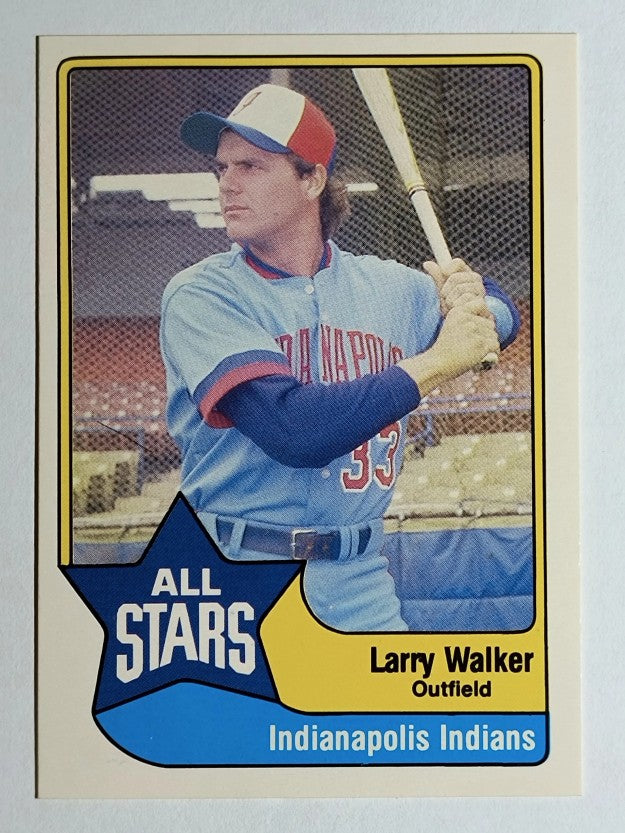 1989 Triple A All-Stars CMC #7 Larry Walker