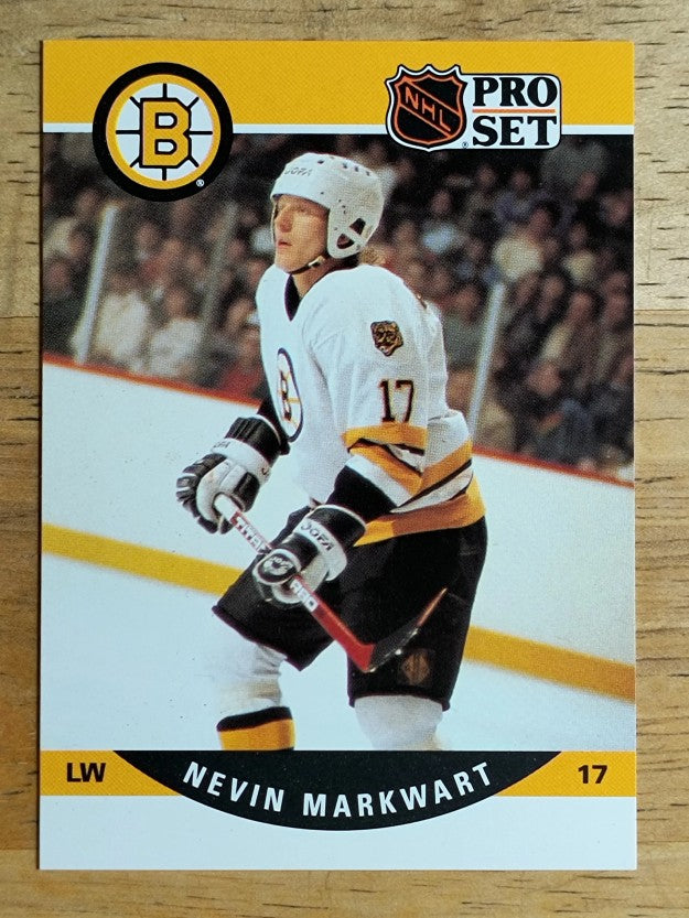 1990-91 Pro Set #408 Nevin Markwart