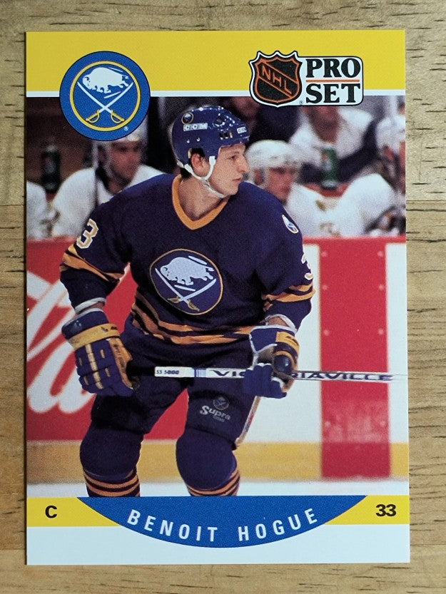 1990-91 Pro Set #416 Benoit Hogue
