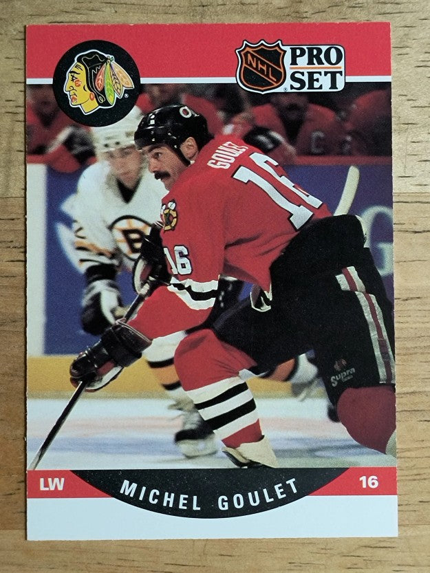 1990-91 Pro Set #430 Michel Goulet