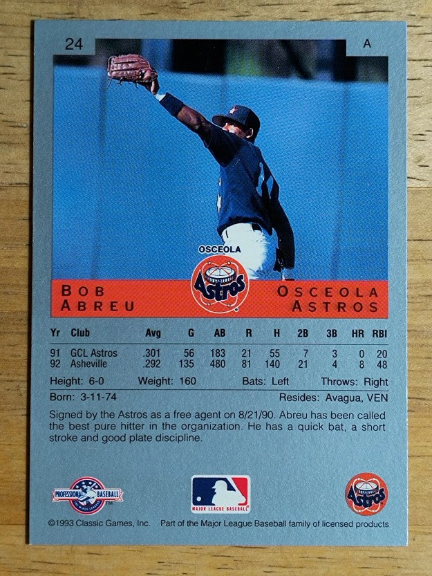 1993 Classic/Best #24 Bob Abreu